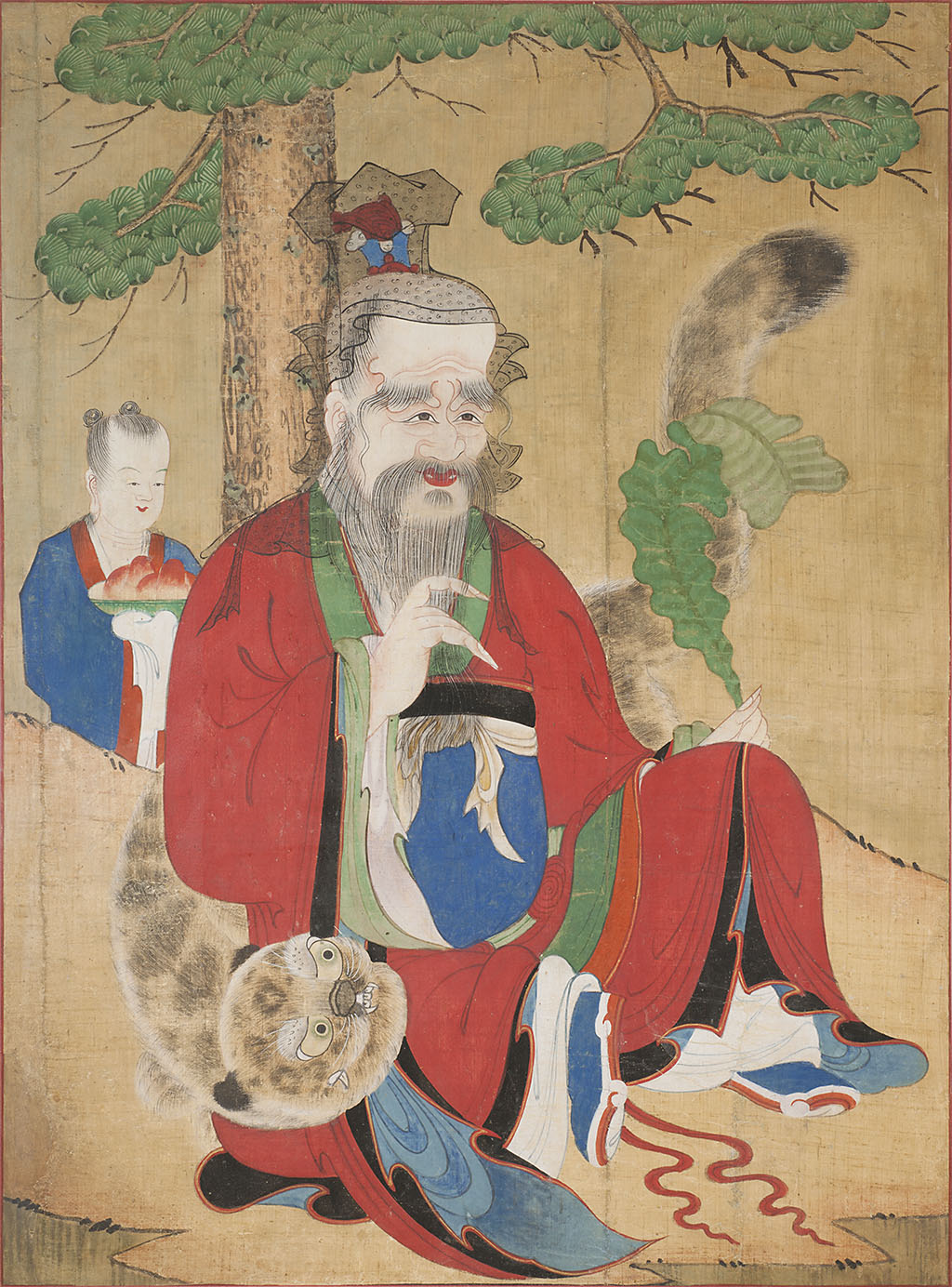 San-shin (Mountain Spirit), from Korea, Joseon Dynasty