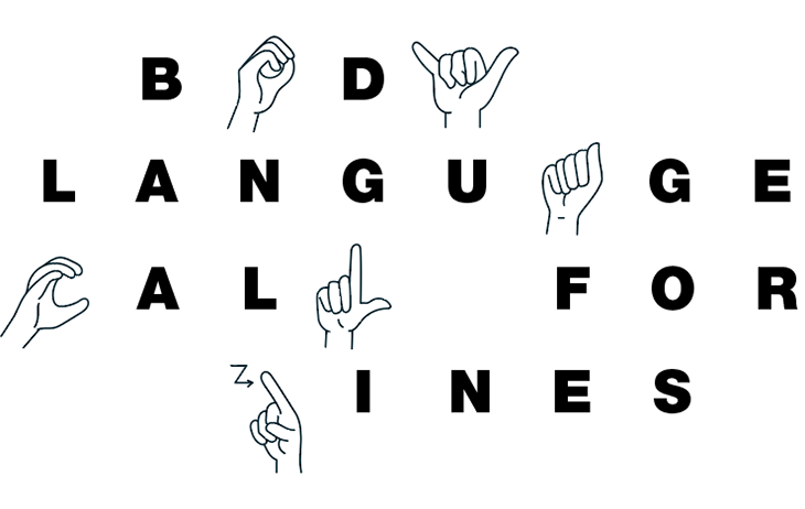 Body Language Call for Zines