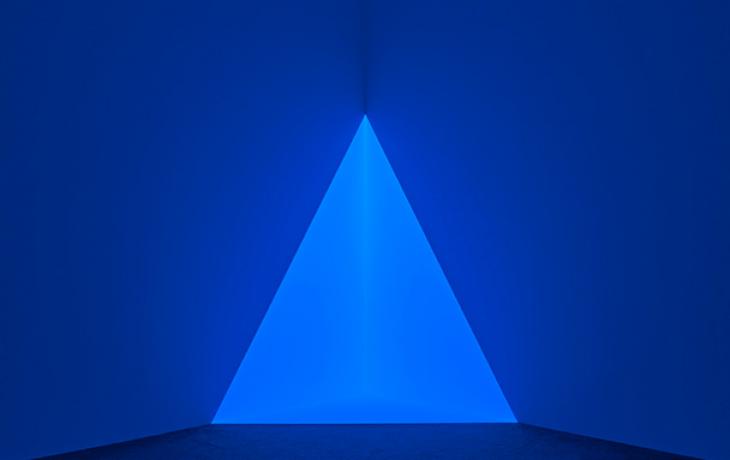 Exhibition Image of Gard Blue by James Turrell