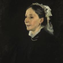 <a href="https://spencerartapps.ku.edu/collection-search#/object/10163" target="_blank"><i>Portrait of Mrs. Daniel Sargent Curtis</i> by John Singer Sargent</a>