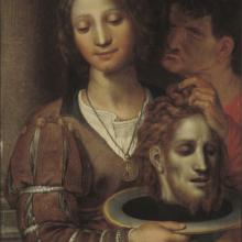 <a href="https://spencerartapps.ku.edu/collection-search#/object/10910" target="_blank"><i>Salome with Head of John the Baptist</i> by Pieter Cornelisz. van Rijck</a>