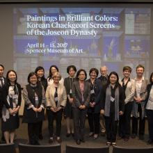 Painting in Brilliant Colors: Korean Chaekgeori Screens in the Joseon Dynasty.