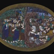 Crossing of the Red Sea platter, Master I.C.