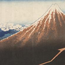 <a href='https://spencerartapps.ku.edu/collection-search#/object/7514' target='_blank'><i>凱風快晴 (The South Wind brings Fine Weather)</i> by Katsushika Hokusai</a>