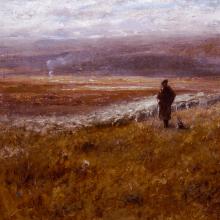 <a href='https://spencerartapps.ku.edu/collection-search#/object/24915' target='_blank'><i>A Kansas Ranch</i> by Robert Swain Gifford</a>