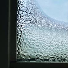 "Condensation on the window after a winter storm." — Shannon Maltbie-Davis