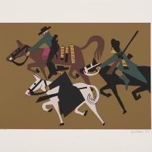 <a href='https://spencerartapps.ku.edu/collection-search#/object/61502' target='_blank'><i>John Brown took to guerrilla warfare.</i> by Jacob Lawrence</a>